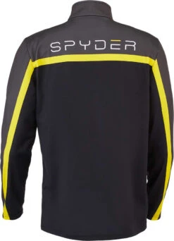 Spyder Men's Vortex Quarter Zip T-Neck 2020-2021 -Volcom Store 205034 001 black gallery1 final