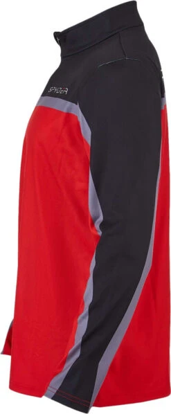Spyder Men's Vortex Quarter Zip T-Neck 2020-2021 -Volcom Store 205034 600 red gallery3 final