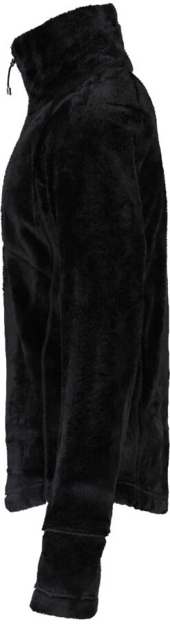 Obermeyer Teen Girls' Furry Fleece Quarter Zip T-Neck 2020-2021 -Volcom Store 3700016009 black gallery2 final