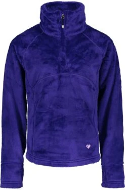 Obermeyer Teen Girls' Furry Fleece Quarter Zip T-Neck 2020-2021 -Volcom Store 3700019075 free reign final