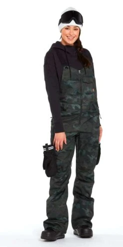 Volcom Ladies Swift Bib Overall 2021-2022 -Volcom Store Volcom swift bib overall ladies 12w573771594