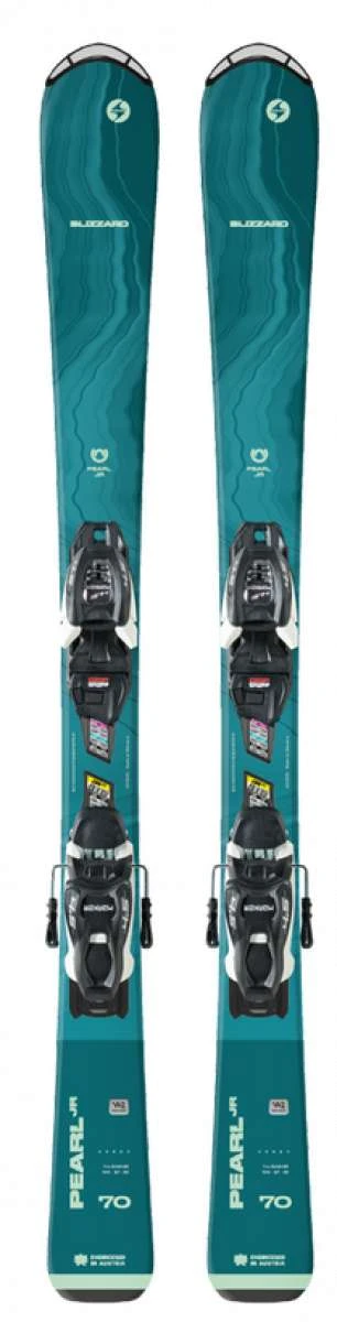 Blizzard Junior's Pearl Jr System Ski With FDT 4.5 Ski Bindings 2022-2023 3 Blizzard Junior's Pearl Jr System Ski With FDT 4.5 Ski Bindings 2022-2023