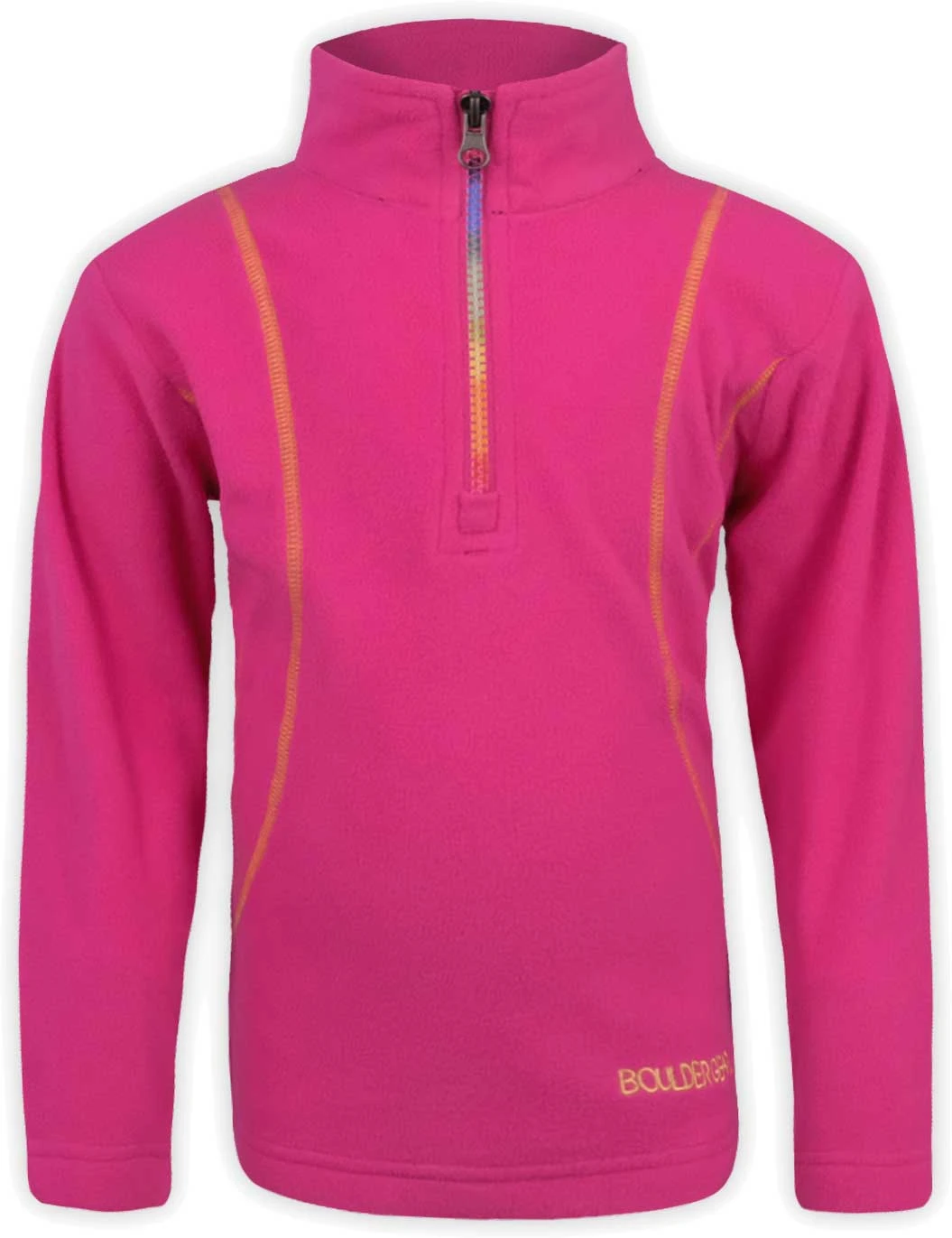 Outdoor Gear / Boulder Gear Kid's Girls' Chloe Micro Quarter Zip Fleece T-Neck 2019-2020 4 Outdoor Gear / Boulder Gear Kid's Girls' Chloe Micro Quarter Zip Fleece T-Neck 2019-2020 - Image 2