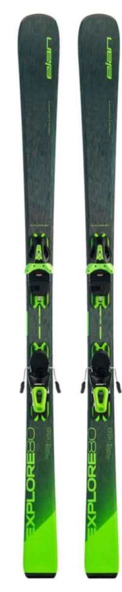 Elan Explore 80 Skis With EL 10.0 GW Ski Bindings 2022-2023 - Image 2