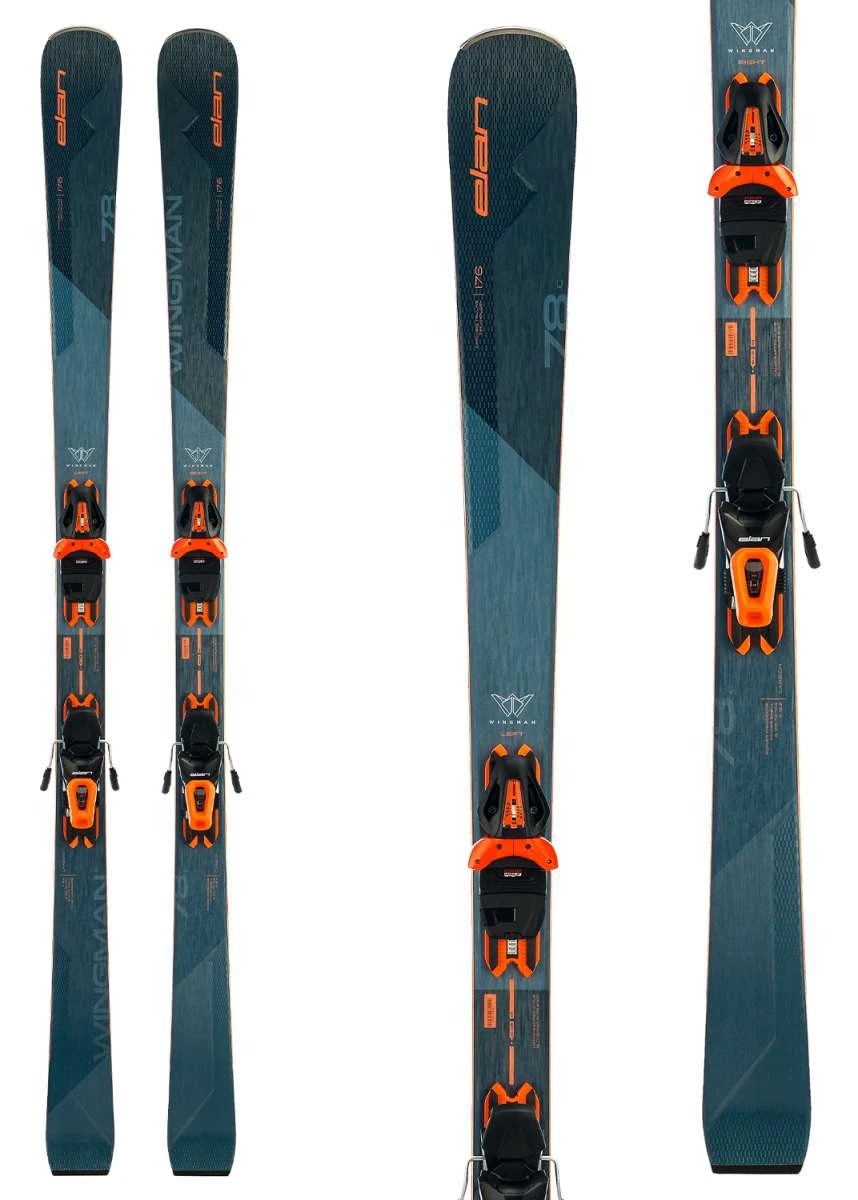 Elan Wingman 78 C Skis With PS ELX 10.0 GW Bindings 2022-2023