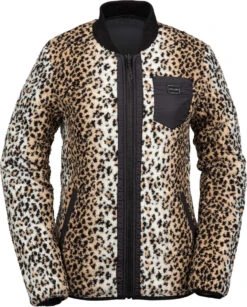 Volcom Ladies' Reversible Polar Shell Jacket 2019-2020 -Volcom Store h0152000 blk black gallery3 final