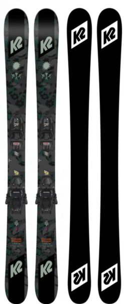 K2 Juniors Dreamweaver System Ski With 4.5 FDT Ski Bindings 2022-2023
