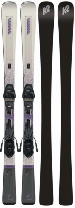 K2 Ladies Disruption 76C System Ski With Marker ER3 10 Quikclik Ski Bindings 2022-2023