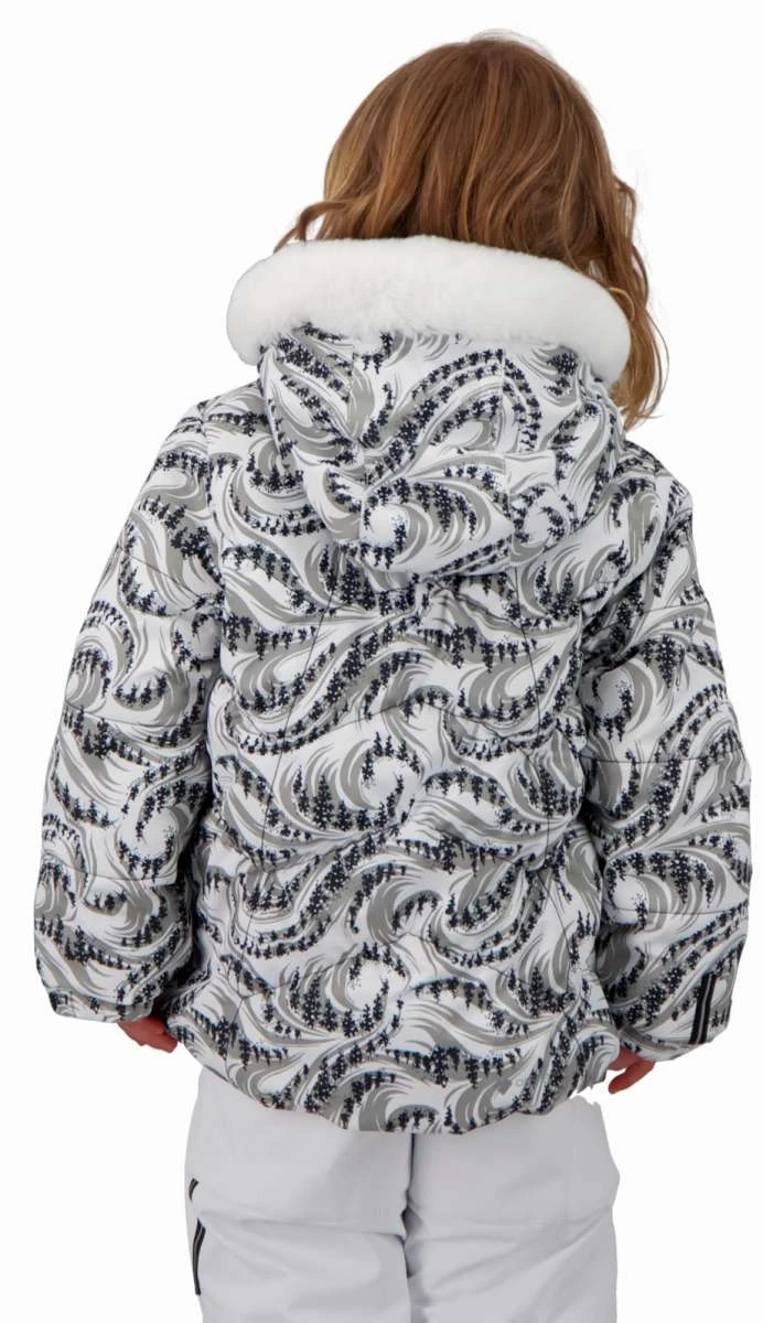 Obermeyer Girls Roselet Insulated Jacket 2021-2022 6 Obermeyer Girls Roselet Insulated Jacket 2021-2022 - Image 4