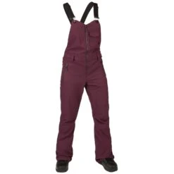 Volcom Ladies Swift Bib Overall 2021-2022 -Volcom Store volcom swift bib overalls women 2022 ski pro
